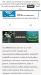 Mobile Screenshot of iahrmedialibrary.net